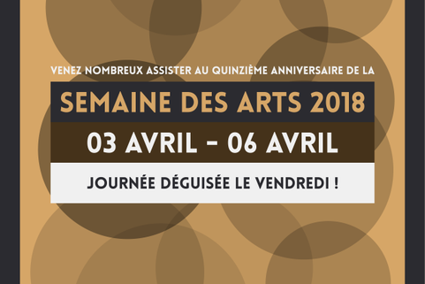 Semaine des Arts 2018