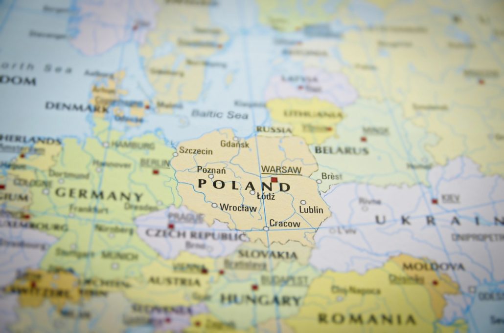 carte pologne