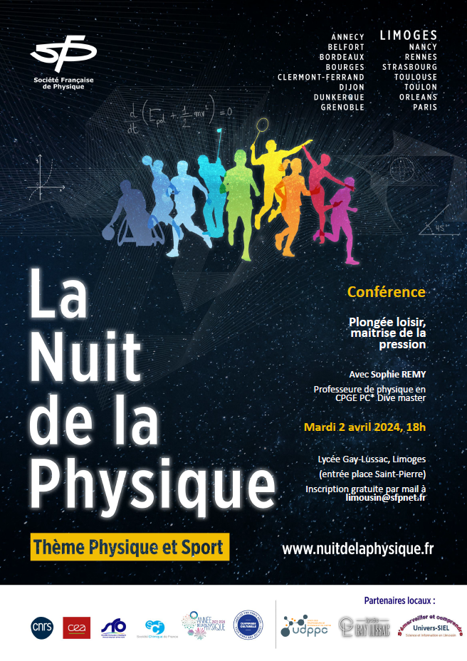 Nuit de la Physique 2024 à Limoges